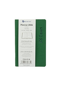 Sổ Planner 2026 - Size B7 - Nguyễn Trắc - Agenda B7 2026