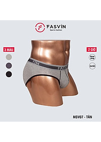 Quần lót nam fasvin MSV07.HN vải cotton chun dày dặn mềm mại co giãn dễ chịu