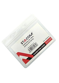 Bảng Tên Nhựa PVC Stacom Có Khóa Kéo ID-PVC6687