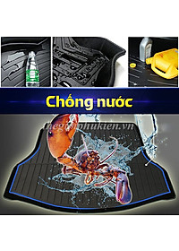 Lót cốp xe Ford Everest 2023, 2022, 2021- 2017 chất liệu nhựa dẻo TPO cao cấp