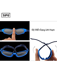 [Kèm Video] Mắt Kính Trẻ Em SiPU Chính Hãng MK01 Chống UV400 + Chống gãy - Bé Trai Bé Gái (Kèm Hộp Ô Tô)