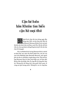 Sách Kể chuyện cuộc đời các thiên tài - Heinrich Hermann Robert Koch Nhà vi trùng học tài ba