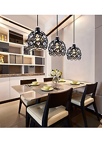 Bộ đèn thả ALION treo trần trang trí độc đáo - kèm bóng LED và đế ốp trần