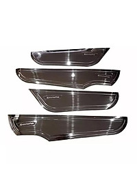 Ốp Tapli Cửa Dành Cho Xe Santafe đời 2019 2020 2021 mẫu titan cao cấp
