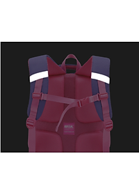 Balo học sinh cấp 1&amp;2 siêu nhẹ chống gù chống nước cao cấp phong cách châu âu