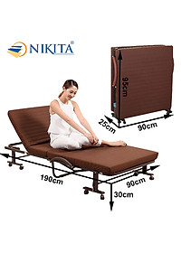 Giường gấp kiểu dáng hàn quốc Nikita NKT-HQ90