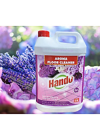 Nước Thơm Lau Sàn Nhà Hando Can 5L Hương Lavender