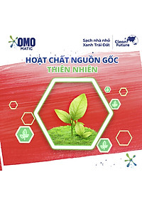 Túi Nước giặt Omo Nước giặt cửa trước hương Lavender Khử mùi thư thái 3.6KG