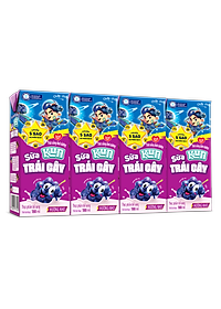 Thùng 48 Hộp Sữa Trái Cây Hương Nho KUN 180ml/hộp(thẻ cào)