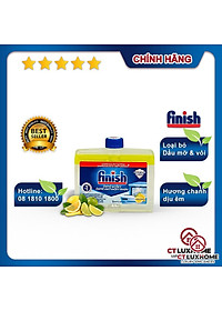 Dung dịch vệ sinh máy rửa bát Finish hương chanh 250ml 