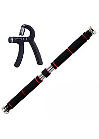 Combo xà đơn treo tường DNS  (KT 80-130cm) + Kìm bóp tay điều chỉnh lực