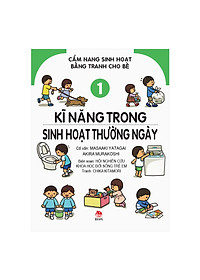 Combo Cẩm Nang Sinh Hoạt Bằng Tranh Cho Bé (4 tập)