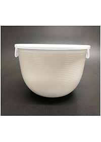 Hộp nhựa Nakaya 1.1L dùng để hâm nóng & nấu nướng thức ăn trong lò vi sóng ( Hộp tròn giao màu ngẫu nhiên ) - made in Japan