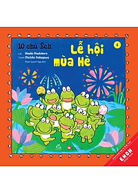 Sách Combo Ehon Nhật Bản 10 Chú Ếch Phần 1 - TB 2024 (Tập 1 - 6)