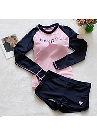 Bikini Hai Mảnh Đồ Bơi Tay Dài Che Nắng MHAT045 MayHomes Form Chuẩn Thun Bốn Chiều Co Giãn Tốt