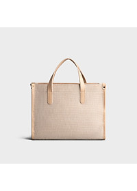 Túi Yuumy ( Thời trang nữ mini cói phối màu - Túi đeo chéo da Seasand YN209 )