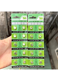 Combo 2 Vỉ 20 viên Pin Đồng Hồ Đeo Tay AG1 / LR621 / 364 / SR621 / 164