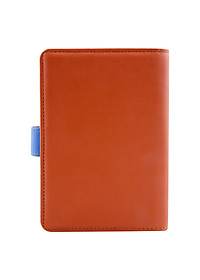 Bóp Sổ 6 Còng Da  Nhỏ  2 Màu (160 Trang) Uyên Loan - Màu Ngẫu Nhiên