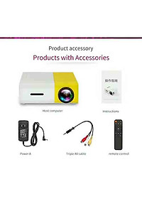 Máy Chiếu Mini YG-300 Smart LED Độ Phân Giải 1920×1080