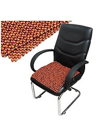 Miếng Đệm Hạt Gỗ PaKaSa Massage Ghế Ô TÔ , Xe Hơi , Ghế Văn Phòng KT 45 x 45 cm - Chính Hãng