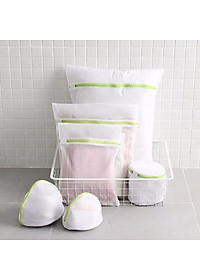 COMBO BỘ 6 TÚI GIẶT ĐỒ ĐA NĂNG CHẤT LIỆU SỢI POLYESTER THOÁNG KHÍ NHIỀU KÍCH CỠ - HENRYSA