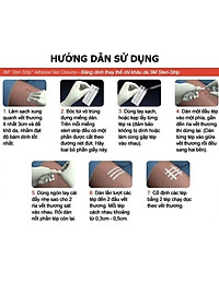 Set 3 vỉ 30 miếng dán thay chỉ khâu da 3M Steri-strip™ R1546 – Size 6mm x 100mm | Sản xuất tại Mỹ