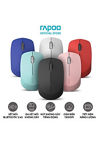 Chuột Quang Bluetooth Không Dây Rapoo M100 Silent - Hàng Chính Hãng 