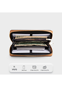 Ví Lata ( Thời trang nữ dáng cầm tay dáng dài - Ví da VN70 )