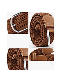 Thắt Lưng Co Giãn U863 US ARMY, Mặt Khóa Truyền Thống Chất Liệu Thép Sáng Bóng Không Ghỉ Thiết Kế Thời Trang, Dùng Cho Cả Nam Và Nữ- HÀNG CHÍNH HÃNG