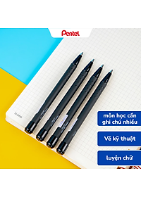 Bút chì kim bấm Pentel A255 ngòi 0.5mm chắc chắn bền đẹp nhỏ gọn tiện dụng