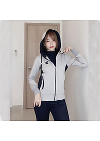  Áo Khoác Chống Nắng Nữ 6 Túi Cotton Cao Cấp Phối Màu Thời Trang