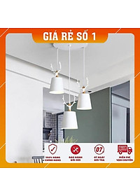 Đèn Thả Trần -  Đèn Thả Bàn Ăn Cao Cấp kèm bóng LED chuyên dụng và đế ốp trần