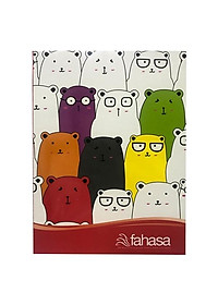 Combo 10 Tập Học Sinh Family 4 Ô Ly 200 Trang ĐL 80g/m2 - FAHASA + 1 Bao Tập