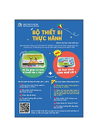 Bộ thực hành Công nghệ - Dùng cho học sinh Lớp 5 (Gồm các thiết bị điện, điện tử)