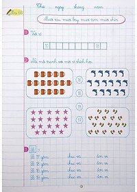 Sách Vở Ô Li Bài Tập Toán Lớp 1 Quyển 2 (Biên Soạn Theo Chương Trình Mới)