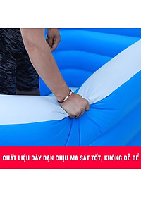 Bể Bơi To Mùa Hè 2.1 Mét 3 Tầng Tặng Kèm Dụng Cụ Bơm Đạp Chân Hồ Kích Cỡ To Cho Người Lớn Và Bé