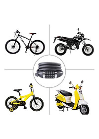Khóa dây xe đạp 5 số dài 1,2m