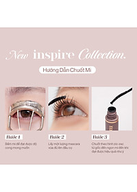 Mascara Chuốt Cong Dài Dày Mi Tự Nhiên Mude Inspire Skinny Curling Mascara (3ml)
