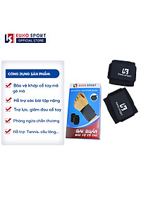 Băng bảo vệ cổ tay ,Tập gym, cầu lông, tennis... Bó cổ tay Chống chấn thương KUNOSPORT