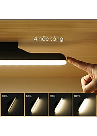 Đèn Led gắn tường, tủ đọc sách  tích điện đa năng 4 cấp độ