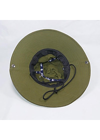 Nón tai bèo, nón bo nam, nón lính mùa hè xanh vành rộng, chống nắng tốt - NBN01