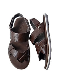 GIày Sandal Nam Da Bò BIGGBEN Cao Cấp SD99