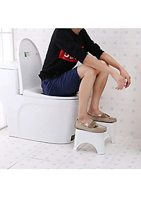 Ghế Kê Chân Toilet Chống Táo Bón Ngăn Ngừa Các Bệnh Tiêu Hóa Khi Đi Vệ Sinh
