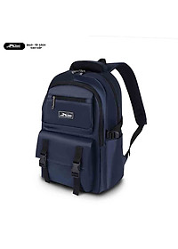 Balo Trung Học Thời Trang Cao Cấp XBags Dark Blue Xb3202 – Balo Nhiều Ngăn, Chống Nước, Đựng Laptop 15.6 Inch, Cá Tính, Trẻ Trung!