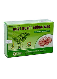 HOẠT HUYẾT DƯỠNG NÃO - NĂNG ĐỘNG - TĂNG CƯỜNG LƯU THÔNG TUẦN HOÀN NÃO