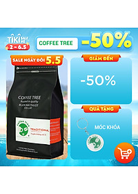 Cà phê bột 100% nguyên chất truyền thống số 3 Coffee Tree 500gr thơm ngon, đậm đà, gu mạnh (Cà phê)