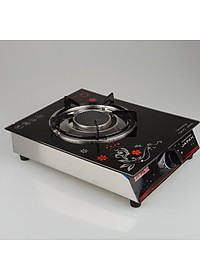 Bếp ga đơn hồng ngoại mặt kiếng cường lực KAMACHI, giao mẫu ngẫu nhiên-Hàng chính hãng