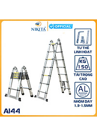 Thang nhôm rút đa năng Nikita NKT-AI44E