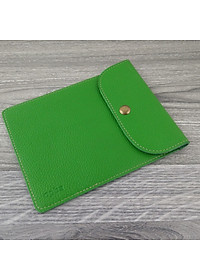 Ví Đưng Đăng Kiểm Ô Tô Dáng Đứng Da Bò May Thủ Công Bền Đẹp - hàng chính hãng