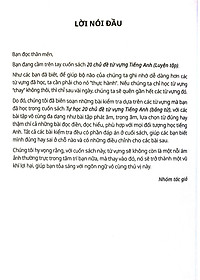 Sách - 20 Chủ đề từ vựng tiếng anh (Luyện tập)